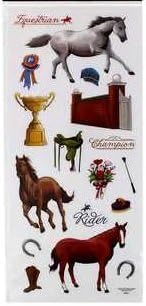 Equestrian Horse Stickers