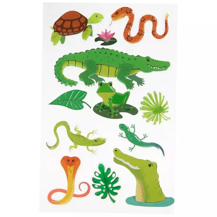 Reptile Animal 3d Stickers