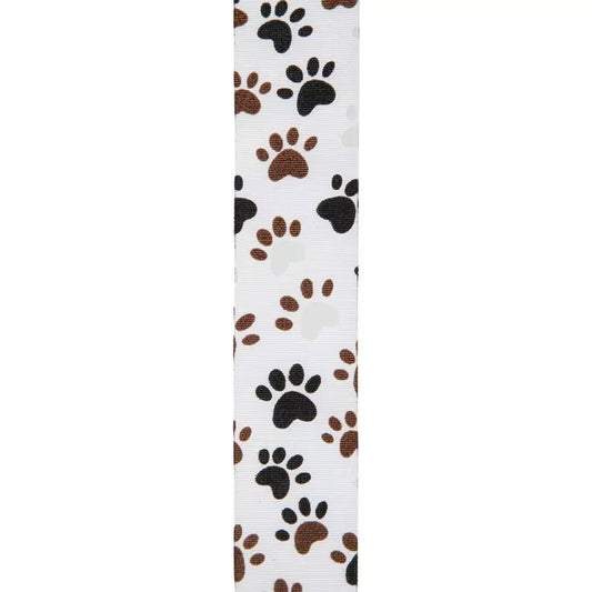 Dog Paw Print Ribbon