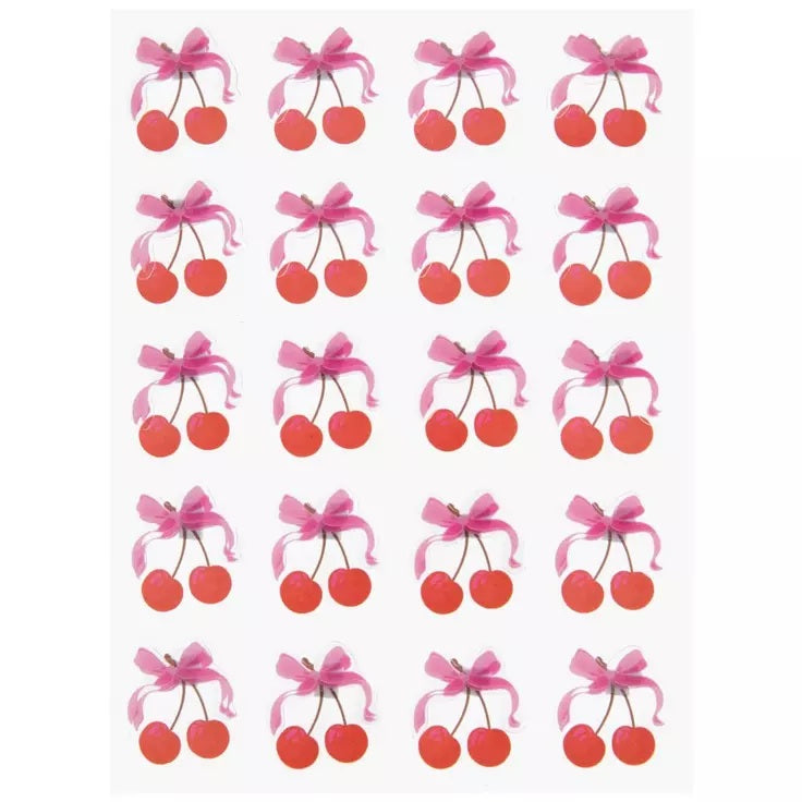 3d Cherry Stickers