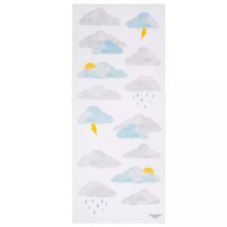 Cloud Stickers 12In Tall Sheet - 14 Pieces – Country Croppers