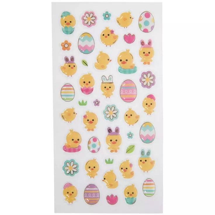 Easter Chicks and Eggs Stickers