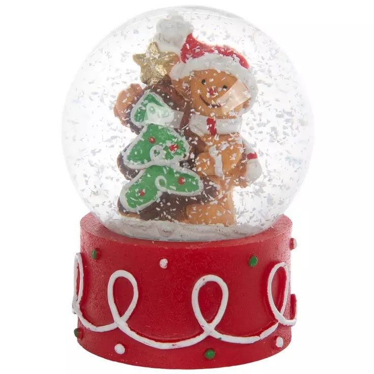 Christmas Gingerbread Snowglobe