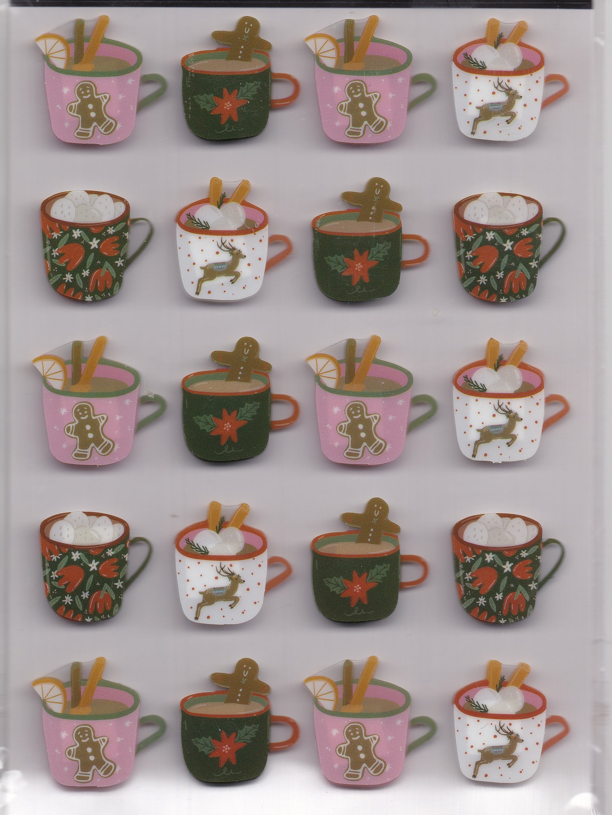 Hot Chocolate/Coffee 3d Stickers