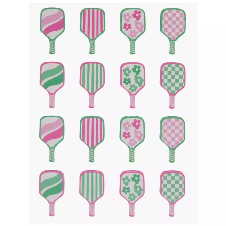 3d Pickleball Paddle Stickers