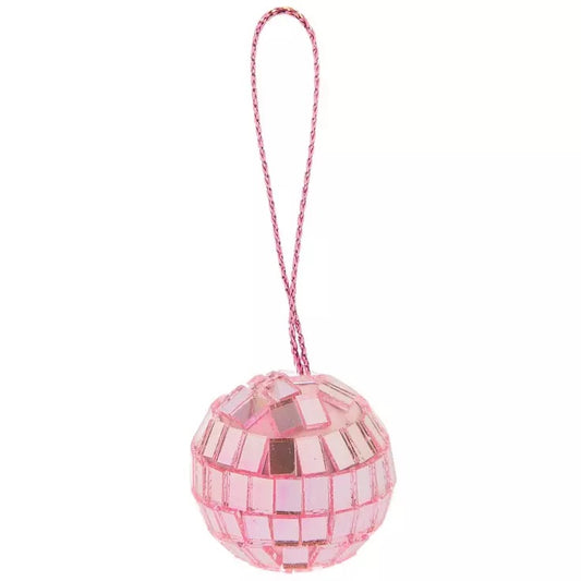 Pink Disco Ball Ornaments