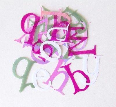 Queen & Co Sequin Letters - Scrap in the City