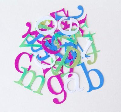 Sequin Letters Sonic Bloom by Queen & Co