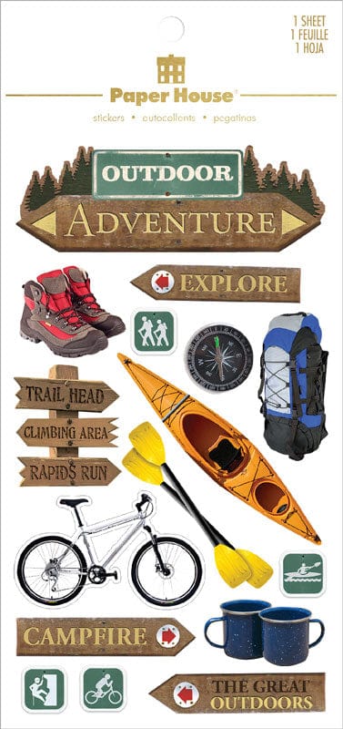 Paper House Outdoor Adventure Stickers