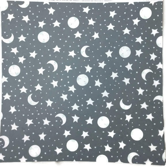 Moon and Stars Scrapbook Paper