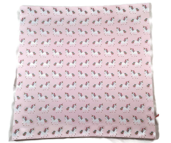 Pink Unicorn 12X12 Scrapbook Paper - 4 Sheets