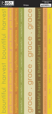 Fall Harvest Sticker Strips