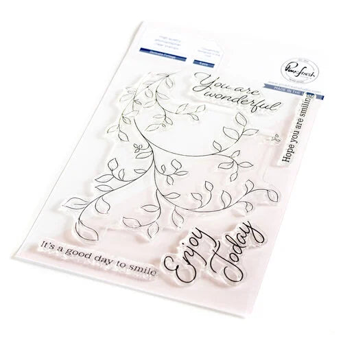 Pinkfresh Delicate Foilage Stamps