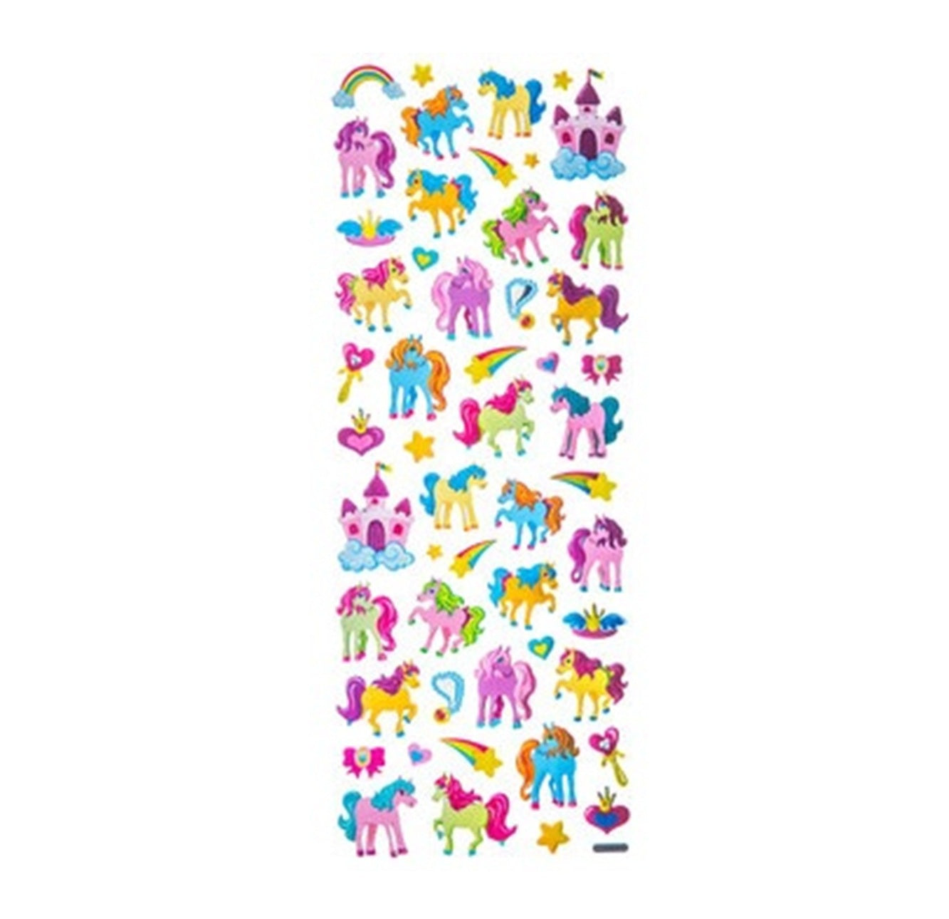 Foil Pretty Horse Stickers Scrapbook