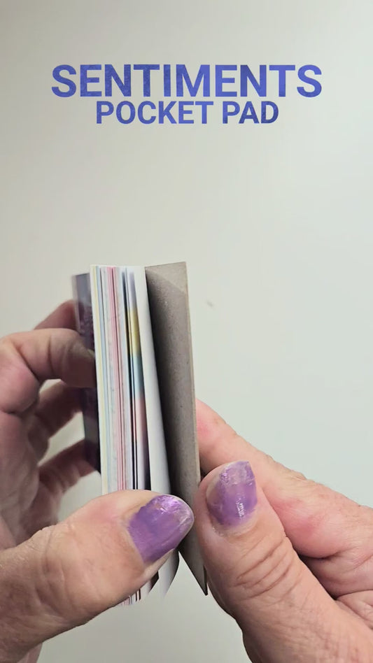 Splendid Sentiments for Square Pocket Pads