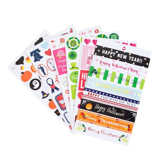 Holiday Sticker Book - 24 Sheets!