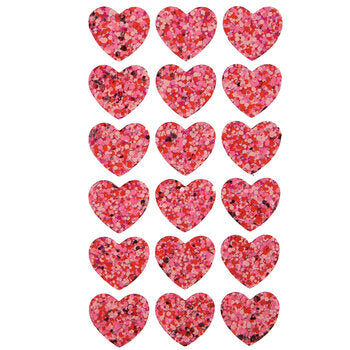 Heart Sequin Stickers
