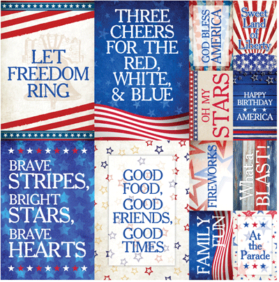 Reminisce American Vintage 2 Scrapbook Stickers