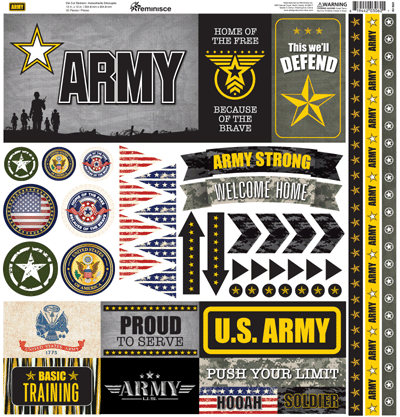 Army Stickers by Reminisce