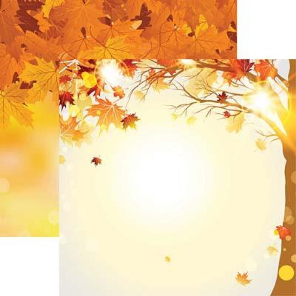Autumn Splendor - Autumn Splendor 12x12 Scrapbook Paper