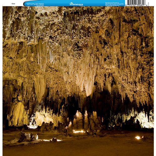 Reminisce Cave Scrapbook Paper