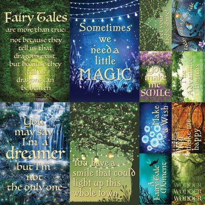 Reminisce Fairy Forest 2 Stickers
