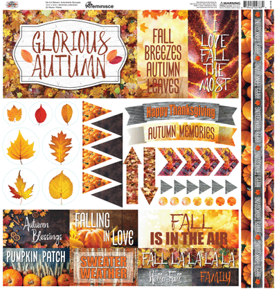 Glorious autumn Stickers by Reminisce