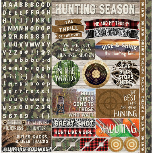 Reminisce Hunters Paradise Stickers