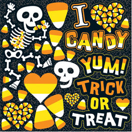 Reminisce I Heart Candy Scrapbook Stickers
