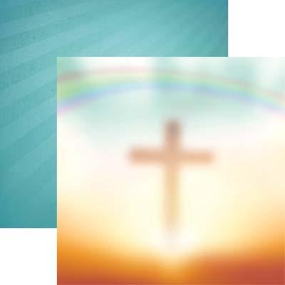 Reminisce In Loving Memory Heaven Scrapbook Paper