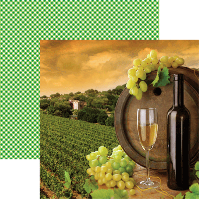 Reminisce Italia The Vineyard Scrapbook Paper