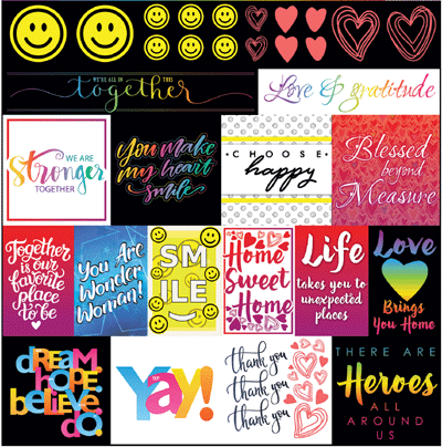Love and Gratitude Stickers by Reminisce
