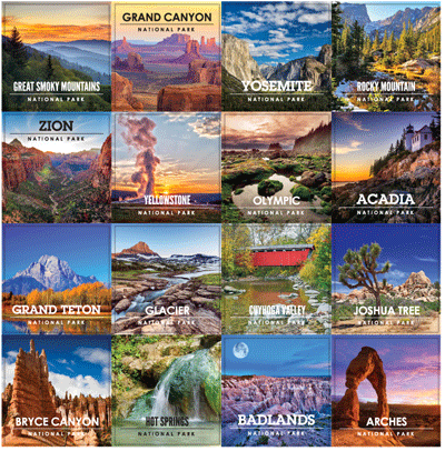 Reminisce National Park Stickers