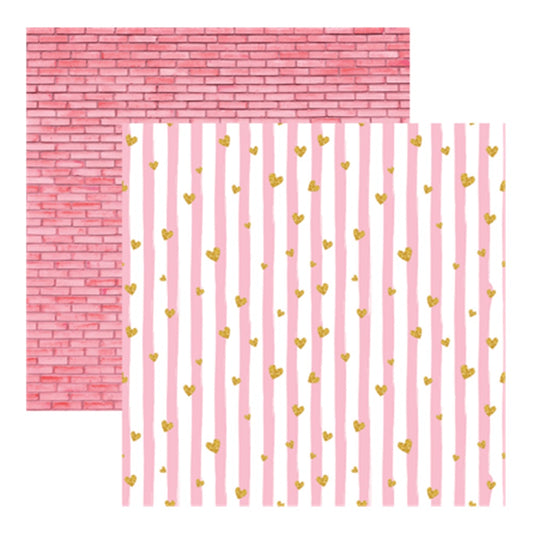 Reminisce Oh Baby Girl Dream Scrapbook Paper