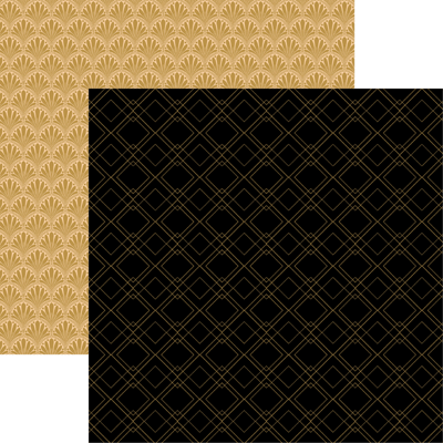 Reminisce Roaring 20s Zelda Scrapbook Paper