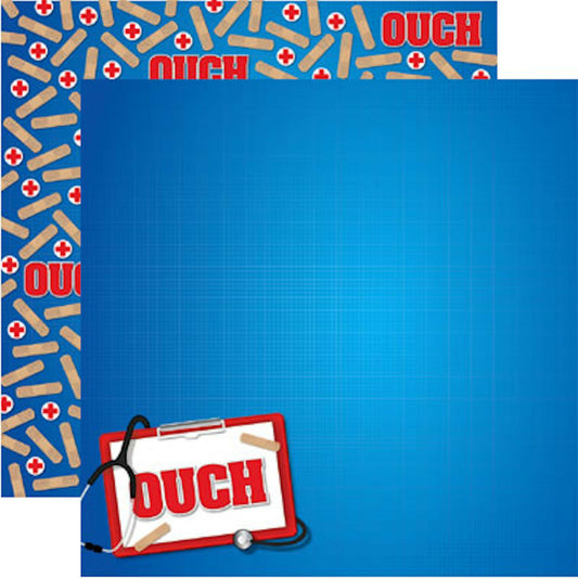 Doctor Ouch Scrapbook Paper