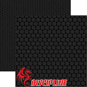 Reminisce Martial Arts Signature Series Scrapbook Paper