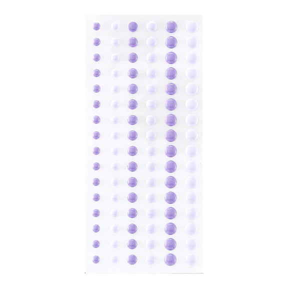 Spellbinders Purple Enamel Dots