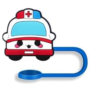 Ambulance Straw Covers