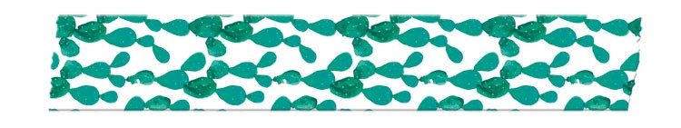 Cactus Decorative Washi Tape