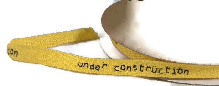 Under Construction - Printed Twill Ribbon – Country Croppers