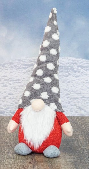 Twinkleton Christmas Gnome Sitter 18 Inch - Boy