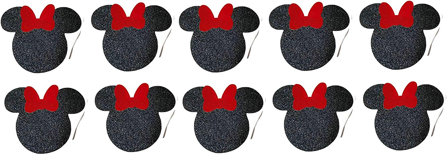 Minnie Mouse Glitter Vinyl Stickers