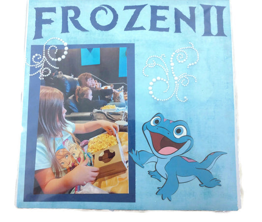 Frozen II Die Cut Letters Title Set