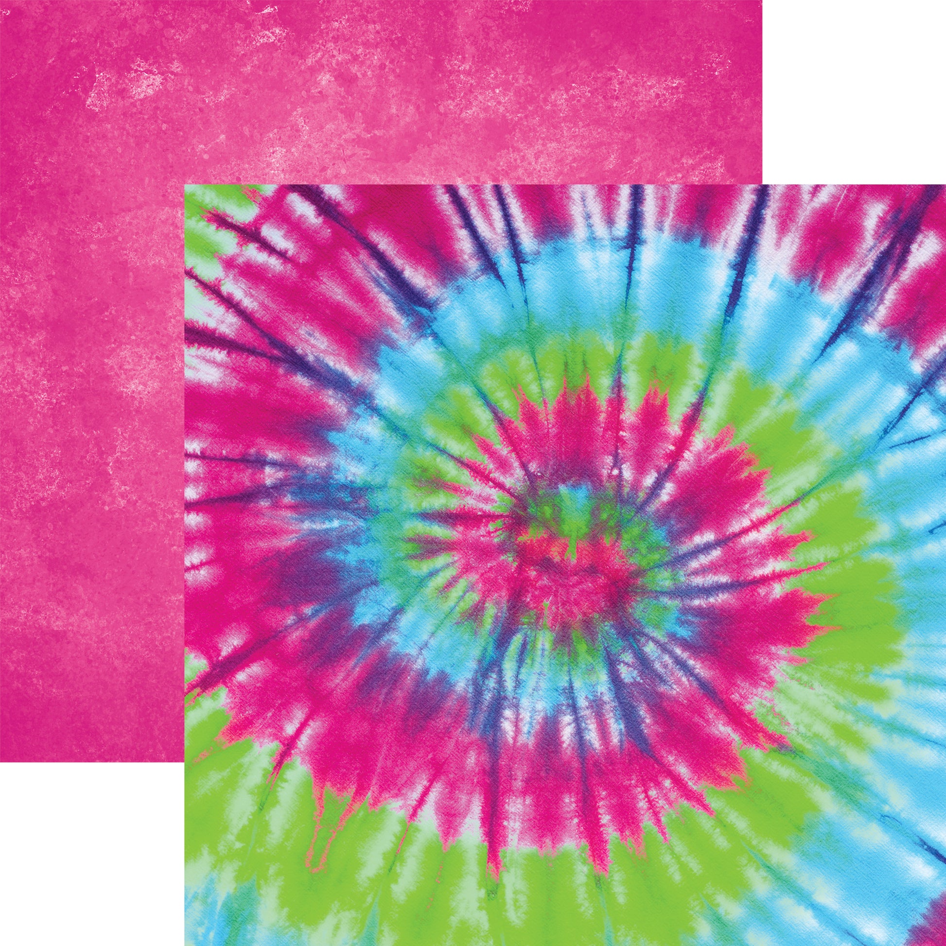 Reminisce Tie Die Wild Child Scrapbook Paper