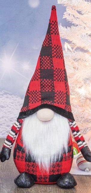 Winter Red Gnome Christmas Decor