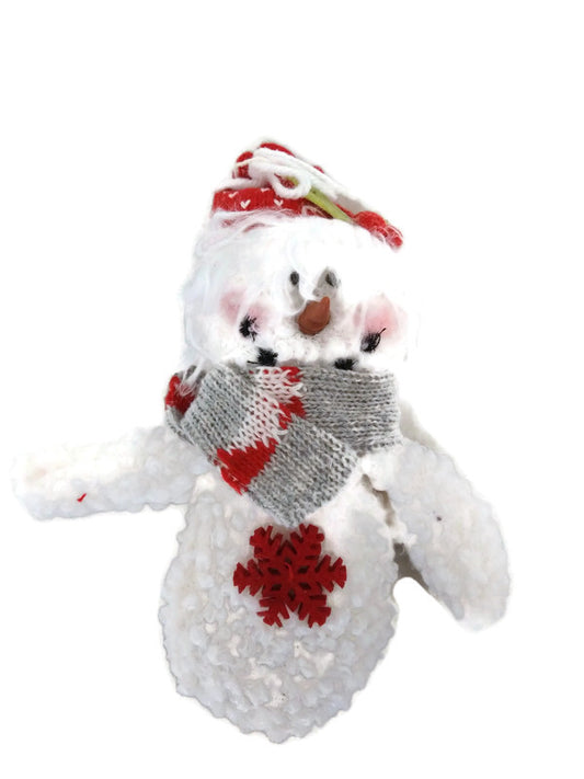 Snow Sweater Snowman Ornament