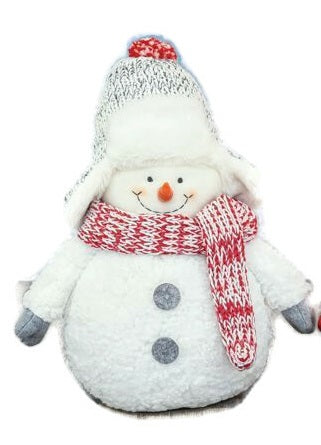 Bundled Up Snowman Decor