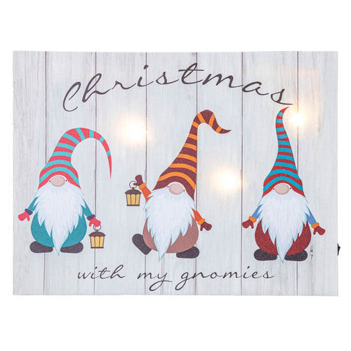 Christmas With My Gnomies Sign
