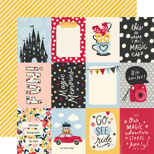 Say Cheese Main Street 3x4 Elements Scrapbook Paper